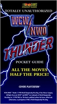 WCW/NWO Thunder Totally Unauthorized Pocket Guide Box Art