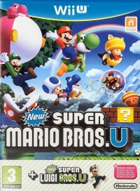 New Super Mario Bros. U + New Super Luigi U [DK][FI][NO][SE] Box Art