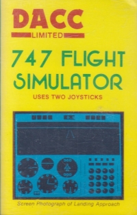 747 Flight Simulator Box Art
