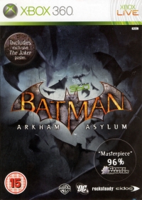Batman: Arkham Asylum (slipcase) Box Art