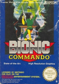 Bionic Commando Box Art