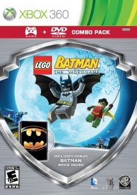 Lego Batman: The Videogame - Game + DVD Combo Pack Box Art