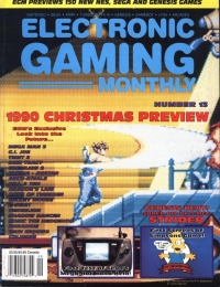 Electronic Gaming Monthly Number 13 Box Art