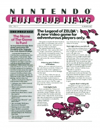 Nintendo Fun Club News Vol. 1 No. 2 Box Art