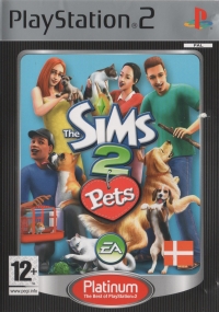 Sims 2, The: Pets - Platinum [DK] Box Art