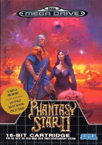 Phantasy Star II Box Art