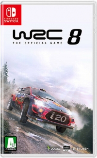 WRC 8 Box Art