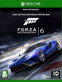 Forza Motorsport 6 Box Art