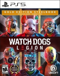 Watch Dogs: Legion - Gold Edition Steelbook Box Art