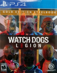 Watch Dogs: Legion - Gold Edition SteelBook Box Art