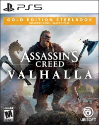 Assassin's Creed Valhalla - Gold Edition Steelbook Box Art