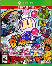 Super Bomberman R - Shiny Edition (Exclusive! Master Chief Bomber) Box Art