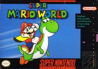 Super Mario World (slotted cartridge) Box Art