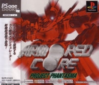 Armored Core: Project Phantasma - PSOne Books Box Art