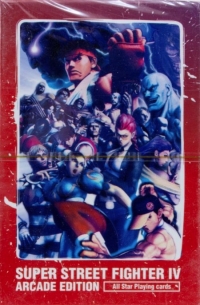 Super Street Fighter IV Arcade Edition Playing Cards Box Art