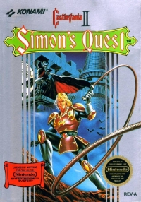 Castlevania II: Simon's Quest (round seal) Box Art