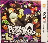 Persona Q: Shadow of the Labyrinth - The Wild Cards Standard Edition Box Art