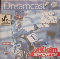Jeremy McGrath Supercross 2000 Box Art