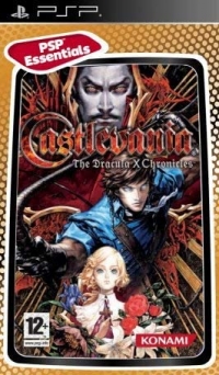 Castlevania: The Dracula X Chronicles - PSP Essentials Box Art