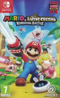 Mario + The Lapins Crétins: Kingdom Battle Box Art