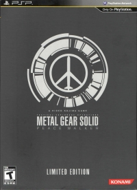 Metal Gear Solid: Peace Walker - Limited Edition Box Art