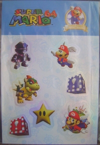 Super Mario 3D All-Stars - Set of 3 Sticker Sheets Box Art