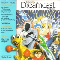 Official Sega Dreamcast Magazine Demo Disc Vol. 10 - January 2001 Box Art