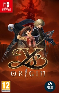 Ys Origin (red sky cover) Box Art