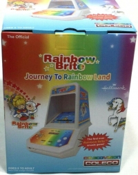 Rainbow Brite: Journey to Rainbow Land (Coleco Tabletop Arcade) Box Art