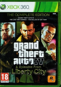 Grand Theft Auto IV & Episodes From Liberty City: The Complete Edition Box Art