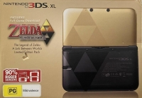 Nintendo 3DS XL - The Legend of Zelda: A Link Between Worlds Limited Edition Pack Box Art