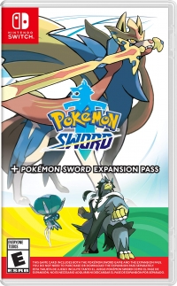 Pokémon Sword + Pokémon Sword Expansion Pass Box Art