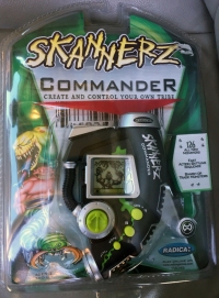 Skannerz Commander (green background) Box Art