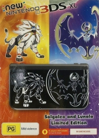 Nintendo 3DS XL - Solgaleo and Lunala Limited Edition [AU] Box Art