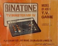 Binatone TV Master MK IV (Another JP Product / Magnavox-U.S.A.) Box Art