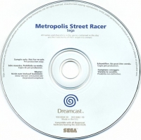Metropolis Street Racer (Sample Only) Box Art
