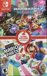 Mario Kart 8 Deluxe / Super Mario Party Box Art