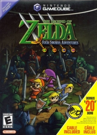 Legend of Zelda, The: Four Swords Adventures (Cable Included) [CA] Box Art