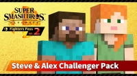 Super Smash Bros. Ultimate: Challenger Pack 7: Steve & Alex Box Art