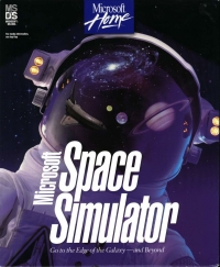 Microsoft Space Simulator Box Art