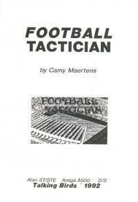 Football Tactician Box Art