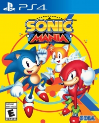 Sonic Mania Box Art
