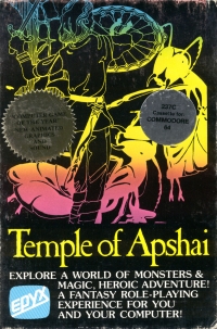 Temple of Apshai (cassette) Box Art
