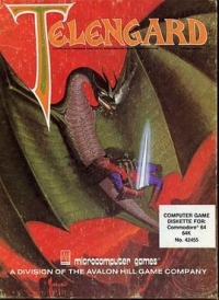 Telengard (disk) Box Art