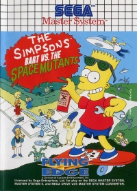 Simpsons The: Bart vs. the Space Mutants Box Art