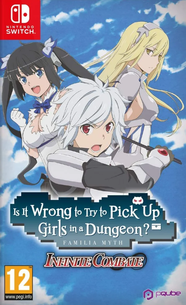 Is It Wrong to Try to Pick Up Girls in a Dungeon? Familia Myth Infinite Combate Box Art