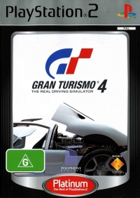 Gran Turismo 4 - Platinum Box Art