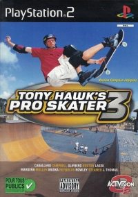 Tony Hawk's Pro Skater 3 [FR] Box Art