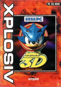 Sonic 3D: Flickies Island - Xplosiv [ES][IT] Box Art