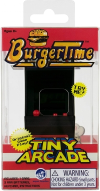 BurgerTime (Tiny Arcade) Box Art